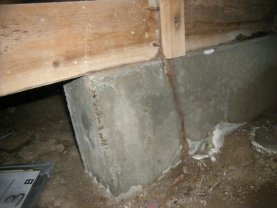 シロアリ駆除の際は蟻道は破壊します